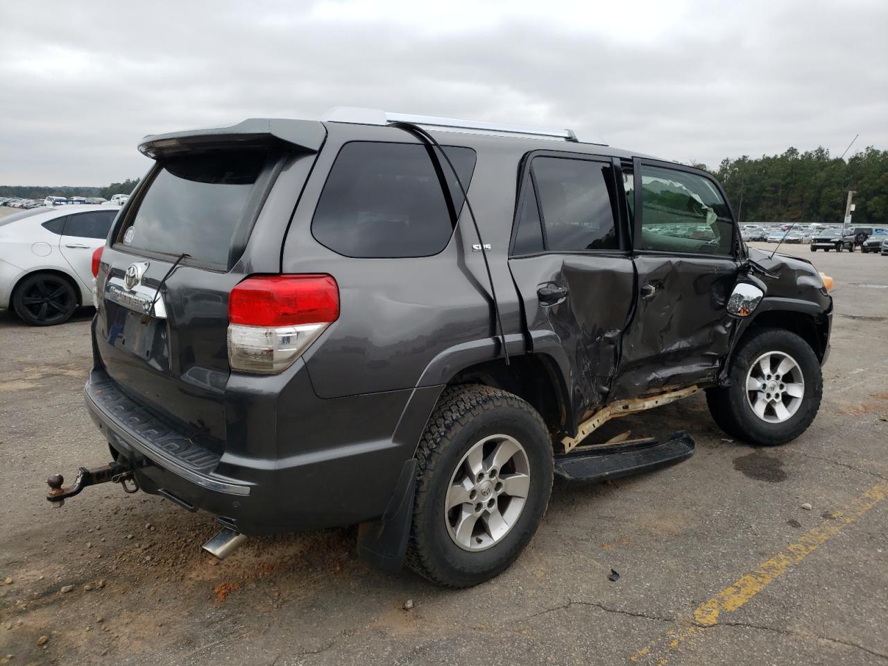 2011 Toyota 4Runner VIN JTEBU5JR9B5036018 Copart auction photo, side damage thumbnail 3