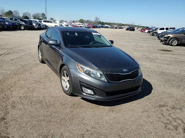 2015 KIA Optima VIN KNAGM4A70F5632382 Copart auction photo, rear end / top/roof damage thumbnail 11