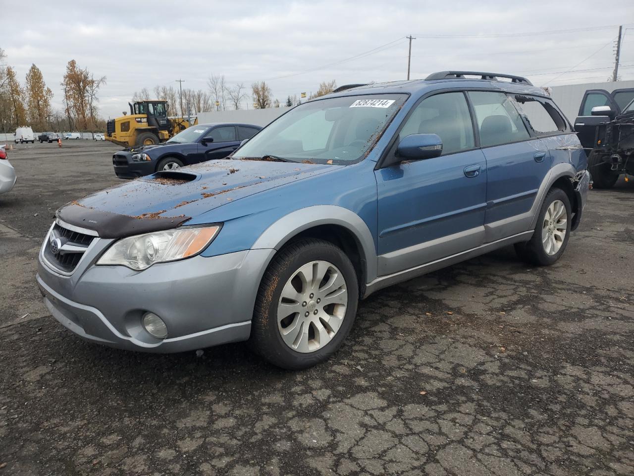 2009 Subaru Outback VIN 4S4BP63C596314472