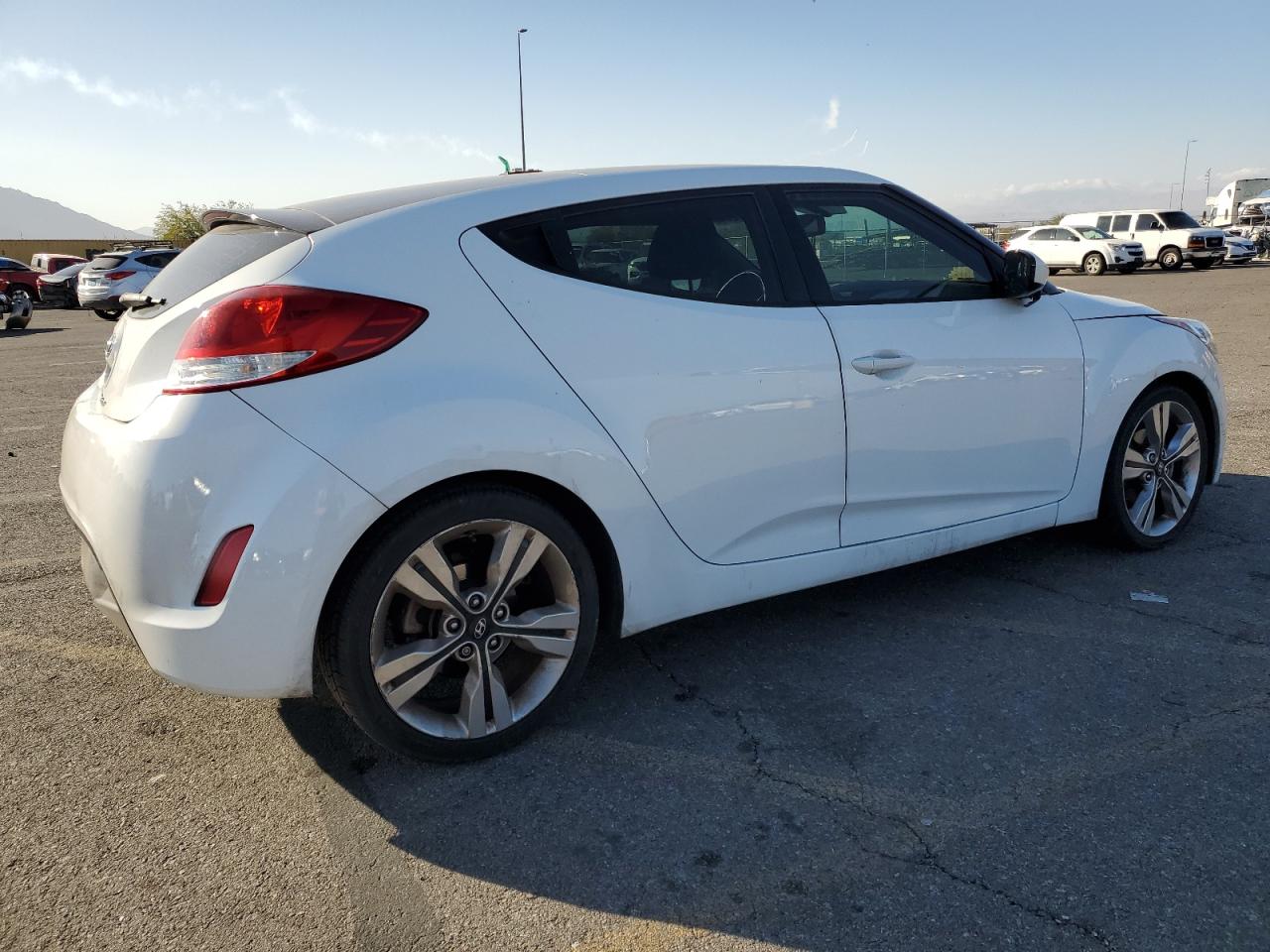 2016 Hyundai Veloster VIN KMHTC6AD6GU293913 Copart auction photo, front end damage thumbnail 3