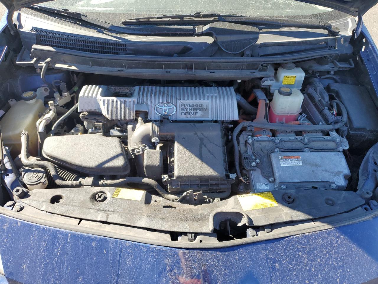 2011 Toyota Prius VIN JTDKN3DU5B1422920 Copart auction photo, side / all over damage thumbnail 13