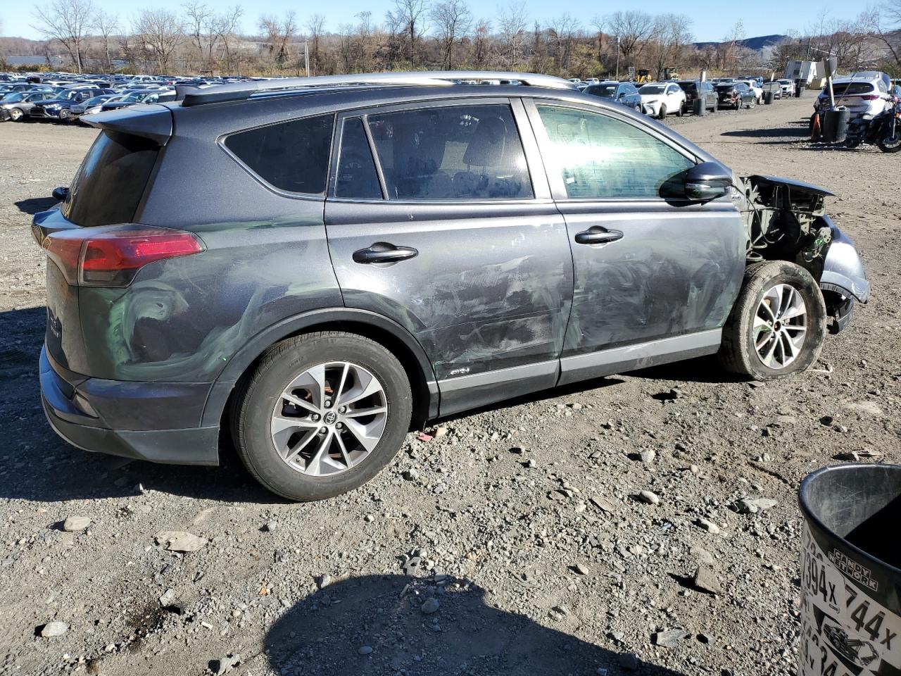 2016 Toyota RAV 4 VIN JTMRJREV9GD006539 Copart auction photo, all over / front end damage thumbnail 3