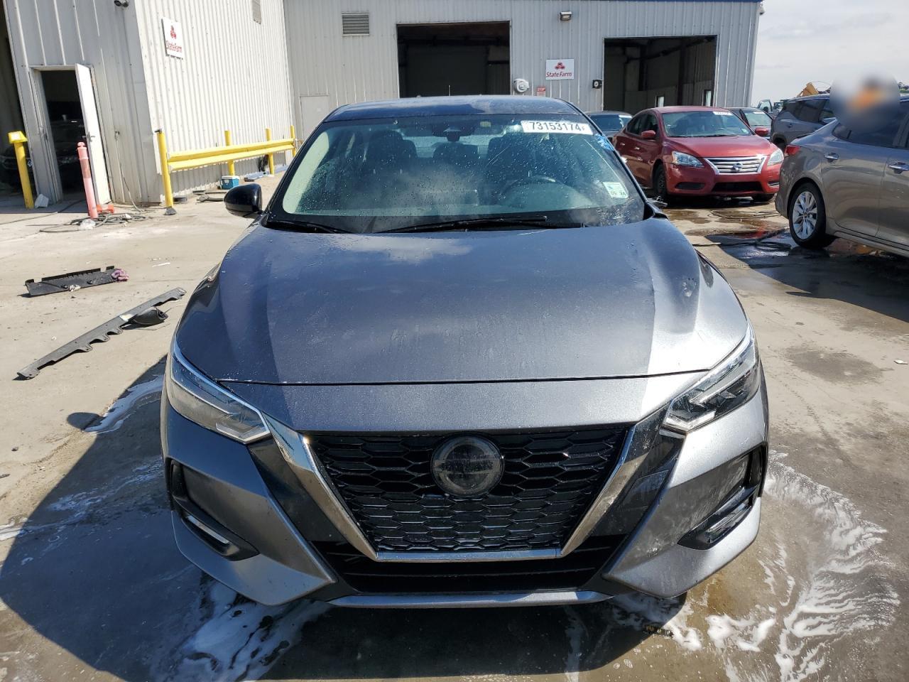 2022 Nissan Sentra VIN 3N1AB8DV5NY294143 Copart auction photo, side damage thumbnail 5