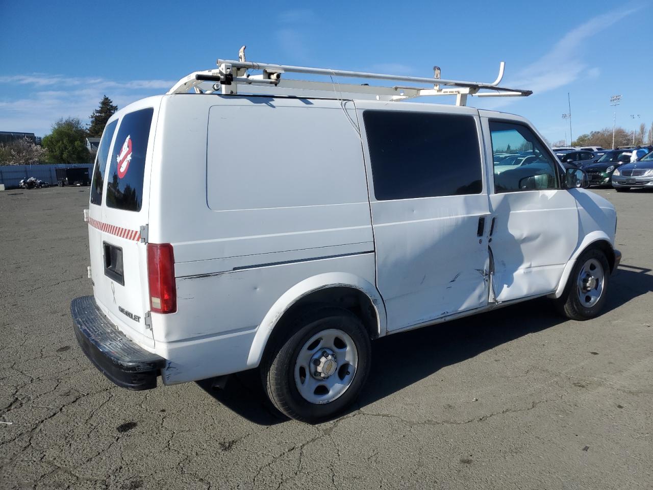 2004 Chevrolet Astro VIN 1GCDM19X34B112801 Copart auction photo, side damage thumbnail 3