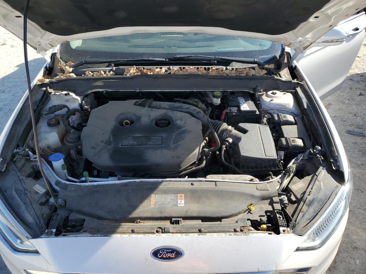2017 Ford Fusion VIN 3FA6P0K92HR220985 Copart auction photo, rear end / minor dent/scratches damage thumbnail 11