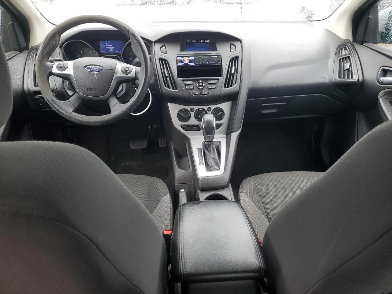 2013 Ford Focus VIN 1FADP3F2XDL227553 Copart auction photo, front end damage thumbnail 8