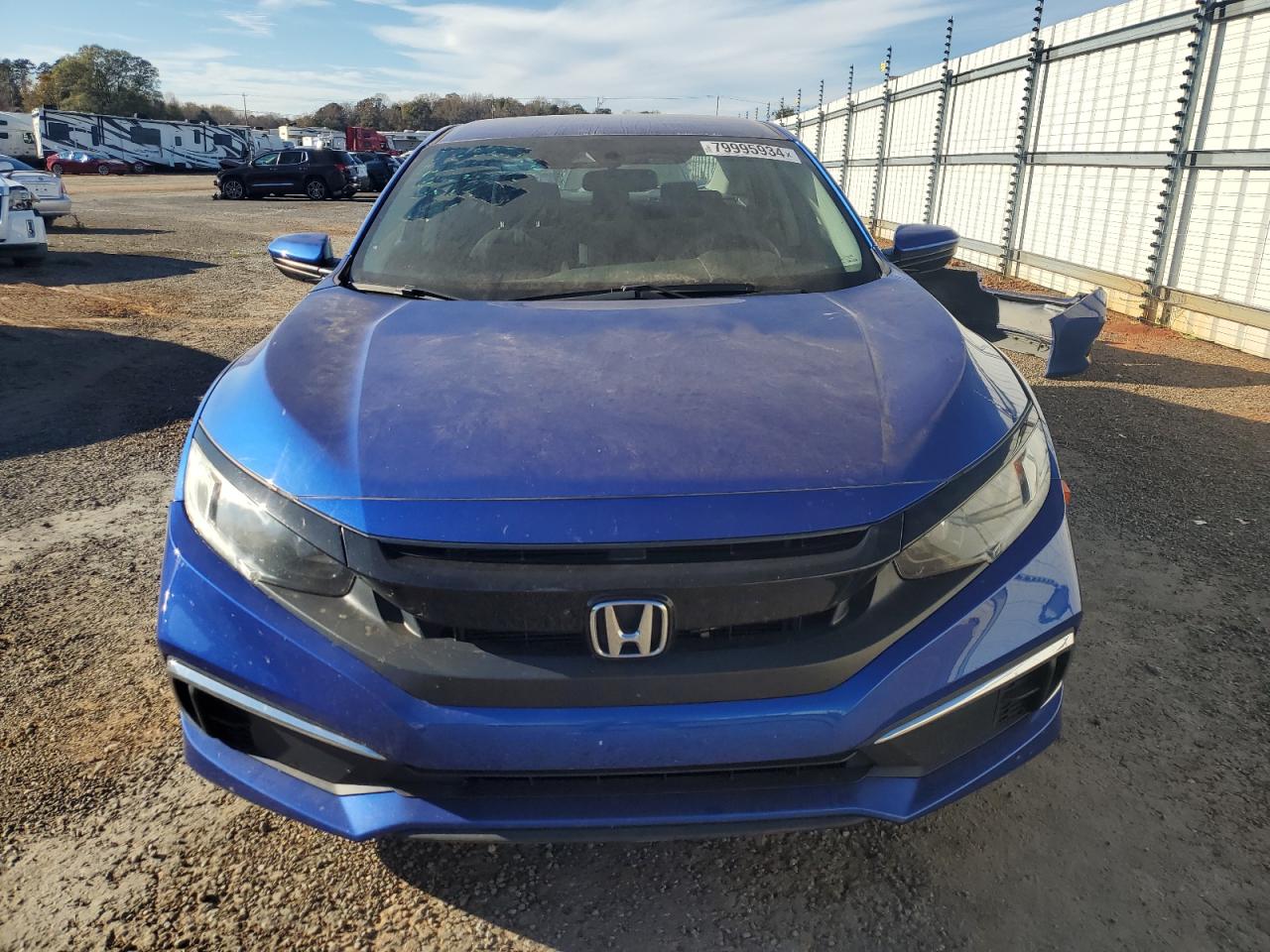 2020 Honda Civic VIN 2HGFC2F66LH500397 Copart auction photo, rear end damage thumbnail 5