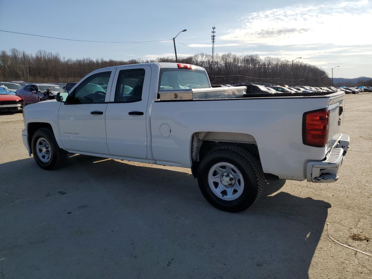 2014 Chevrolet Silverado VIN 1GCRCPEC5EZ270452 Copart auction photo, front end / rear end damage thumbnail 2