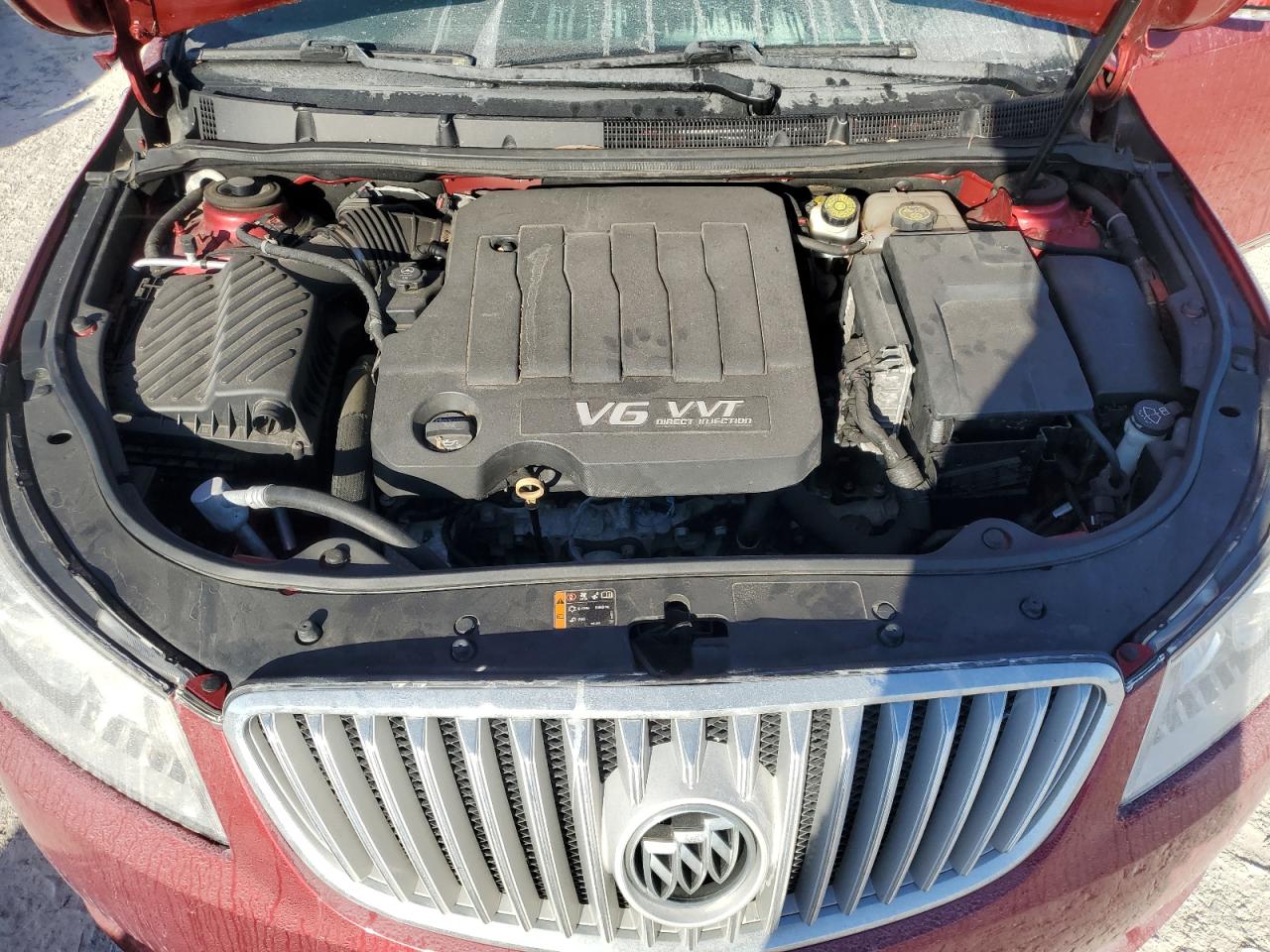 2012 Buick LaCrosse VIN 1G4GD5E34CF324617 Copart auction photo, water/flood damage thumbnail 11