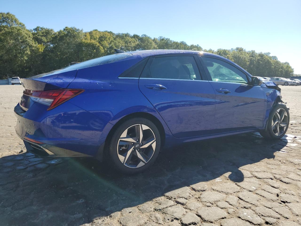 2022 Hyundai Elantra VIN KMHLN4AG1NU251719 Copart auction photo, front end damage thumbnail 3