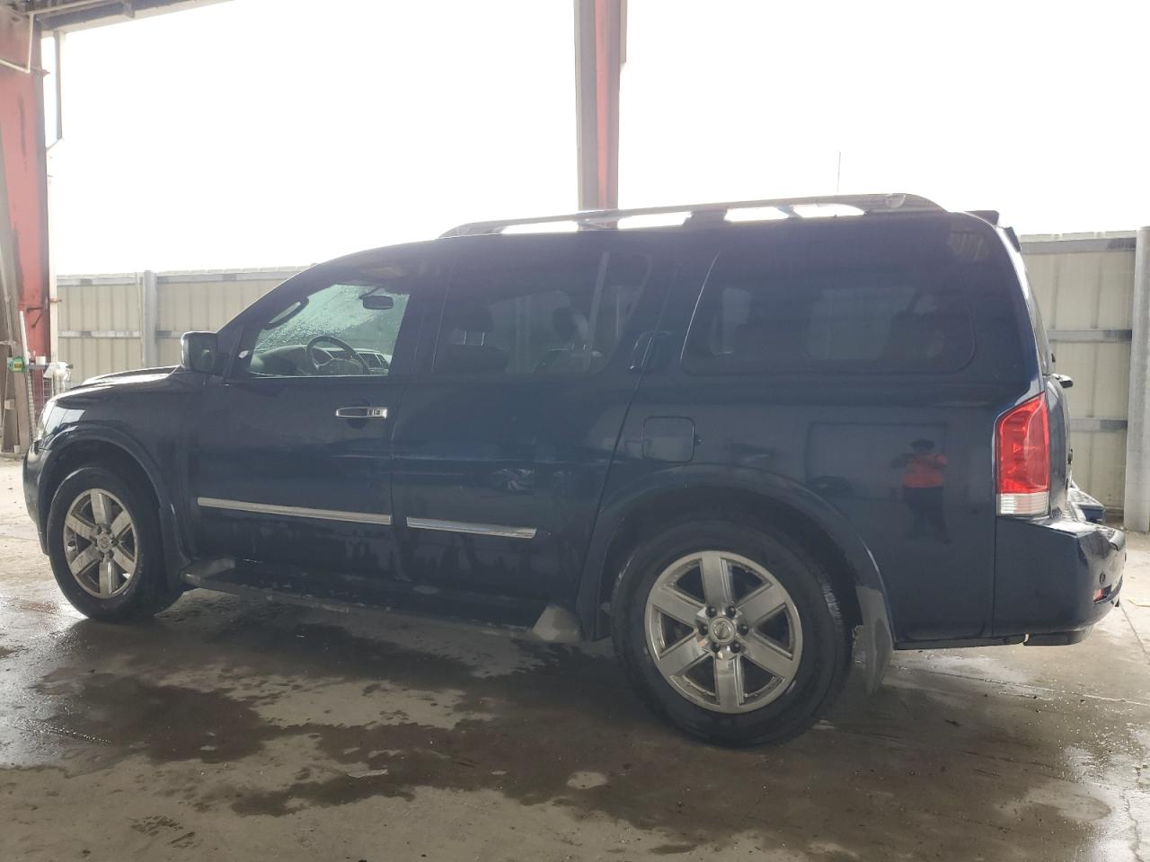 2010 Nissan Armada VIN 5N1BA0NF4AN605139 Copart auction photo, front end / minor dent/scratches damage thumbnail 2
