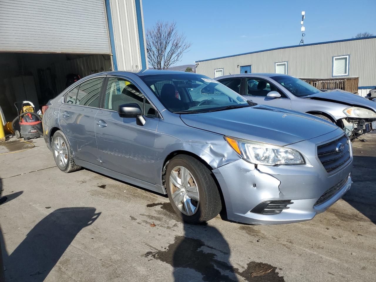 2015 Subaru Legacy VIN 4S3BNAA67F3036181 Copart auction photo, side / front end damage thumbnail 4
