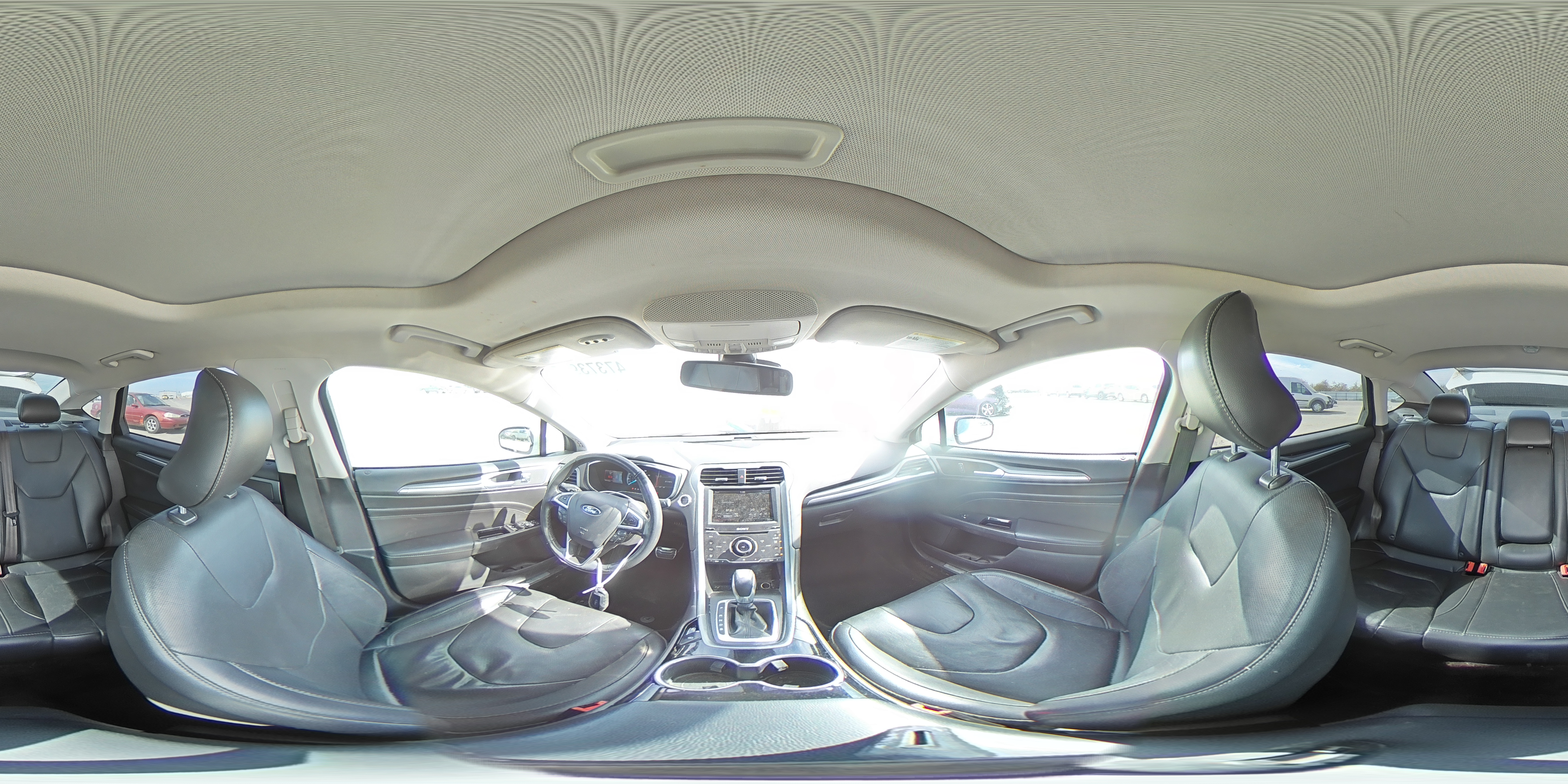 2015 Ford Fusion VIN 3FA6P0K99FR184175 Copart auction photo, rear end damage thumbnail 13