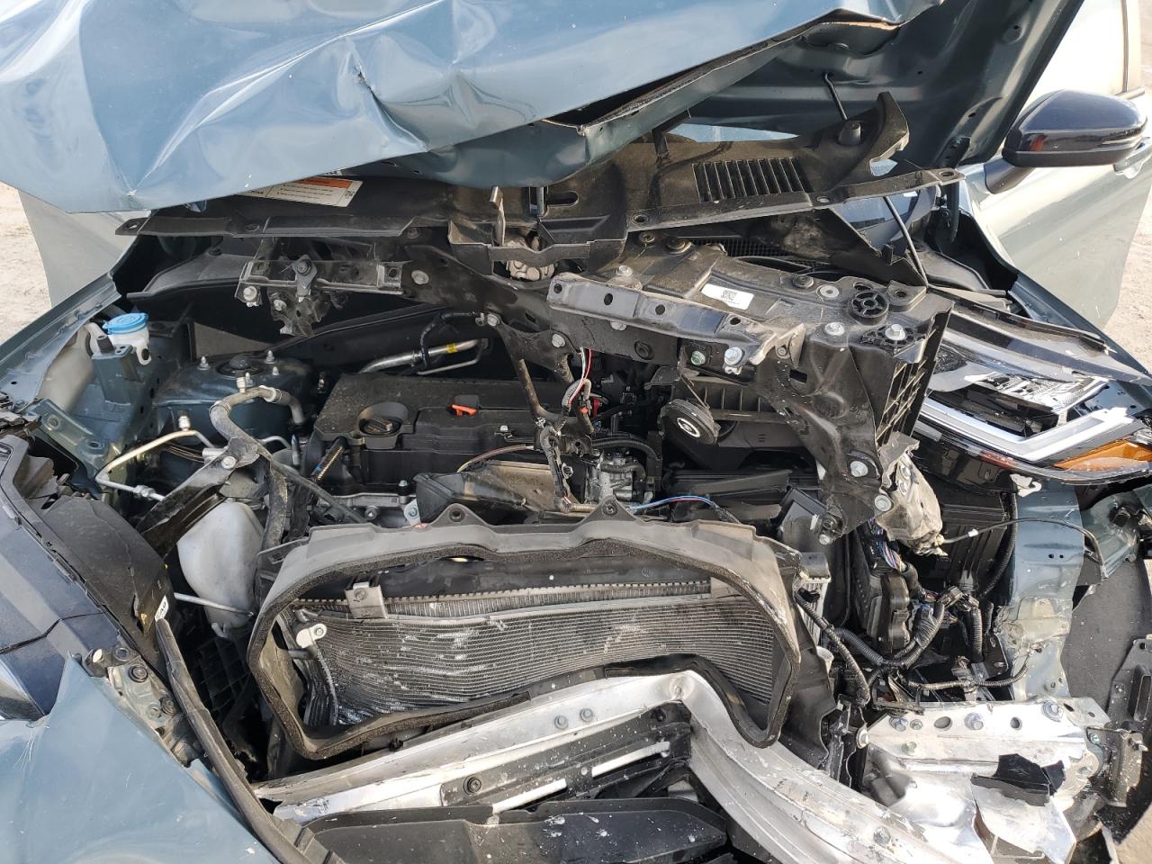 2024 Honda HR-V VIN 3CZRZ1H52RM754153 Copart auction photo, front end / side damage thumbnail 12