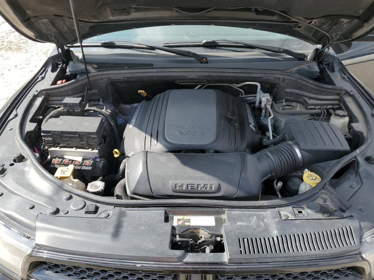 2013 Dodge Durango VIN 1C4SDHCT7DC670876 Copart auction photo, rear end / front end damage thumbnail 12