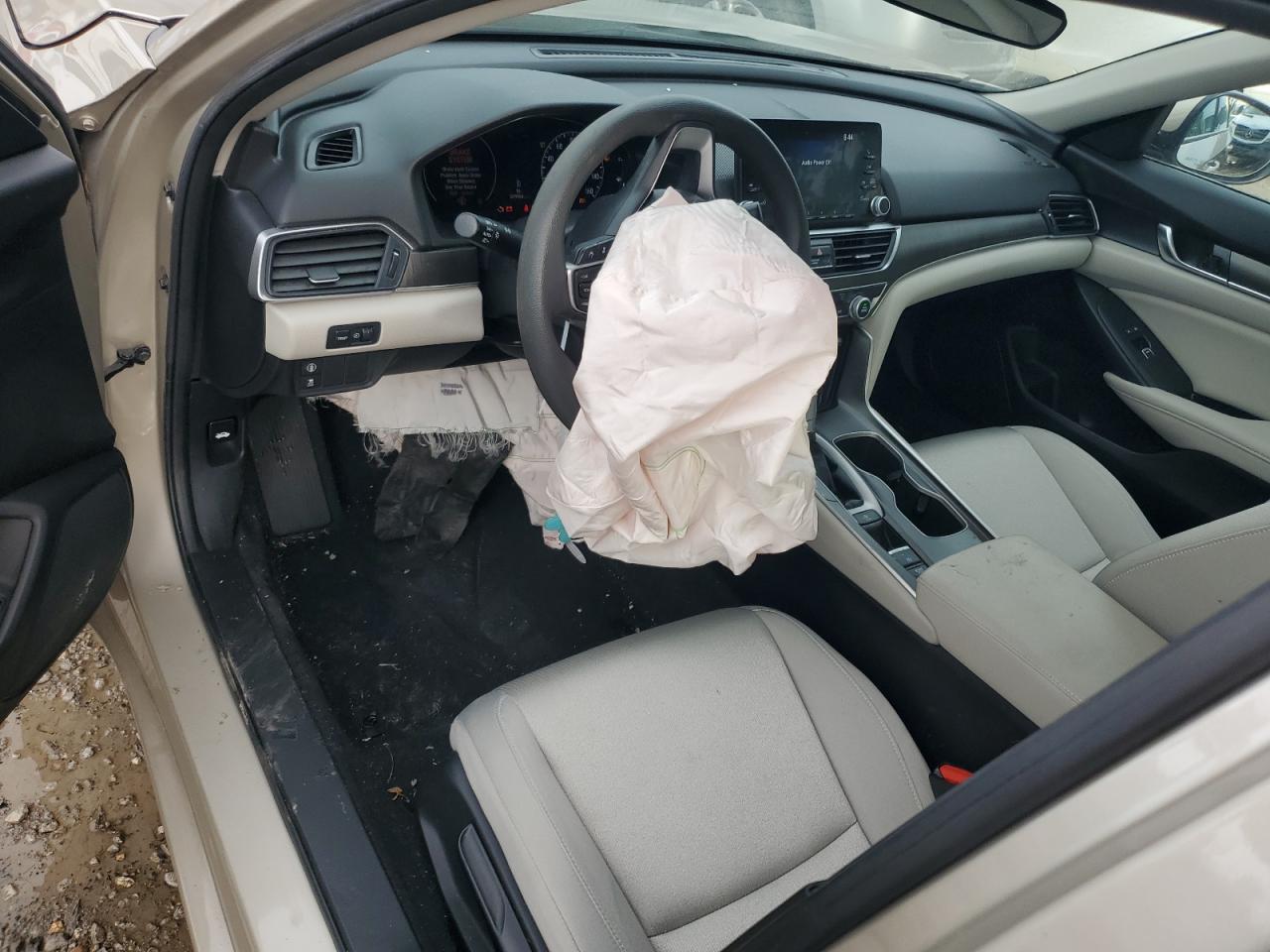 2020 Honda Accord VIN 1HGCV1F13LA101103 Copart auction photo, front end damage thumbnail 8