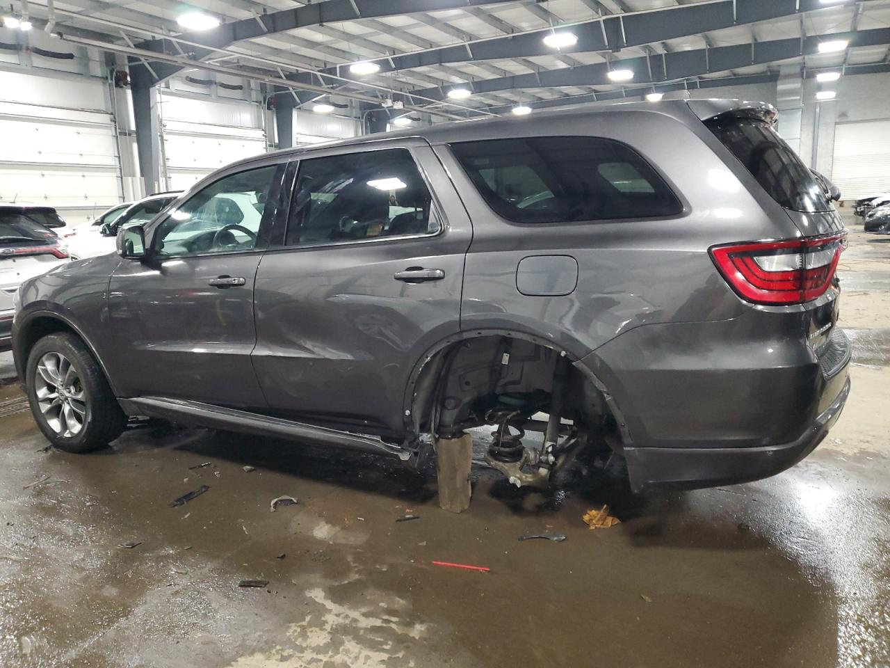 2019 Dodge Durango VIN 1C4RDJDG9KC664033 Copart auction photo, side damage thumbnail 2