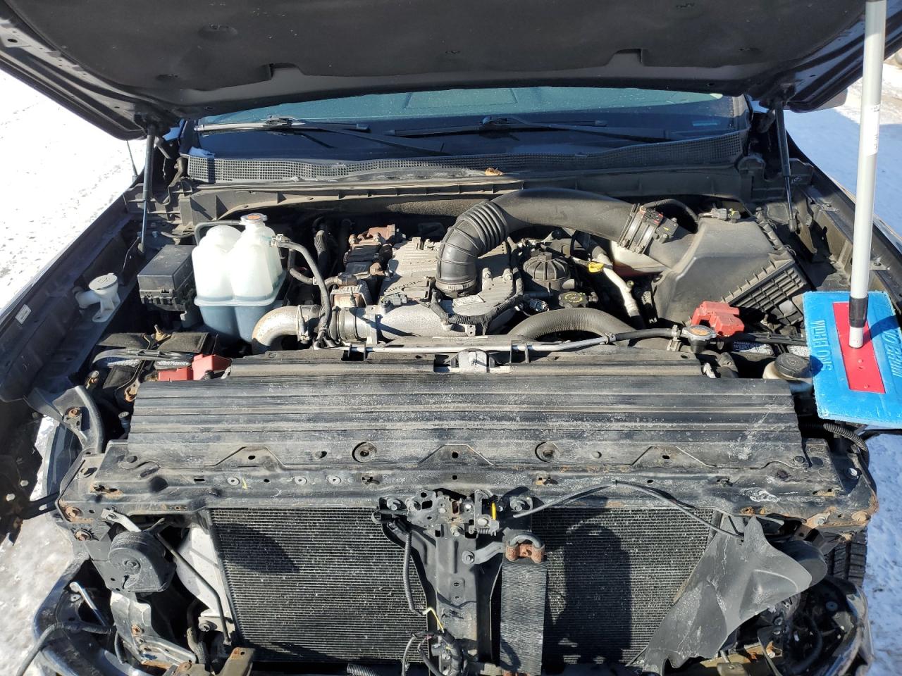 2016 Nissan Titan VIN 1N6BA1F4XGN508797 Copart auction photo, front end / rear end damage thumbnail 12
