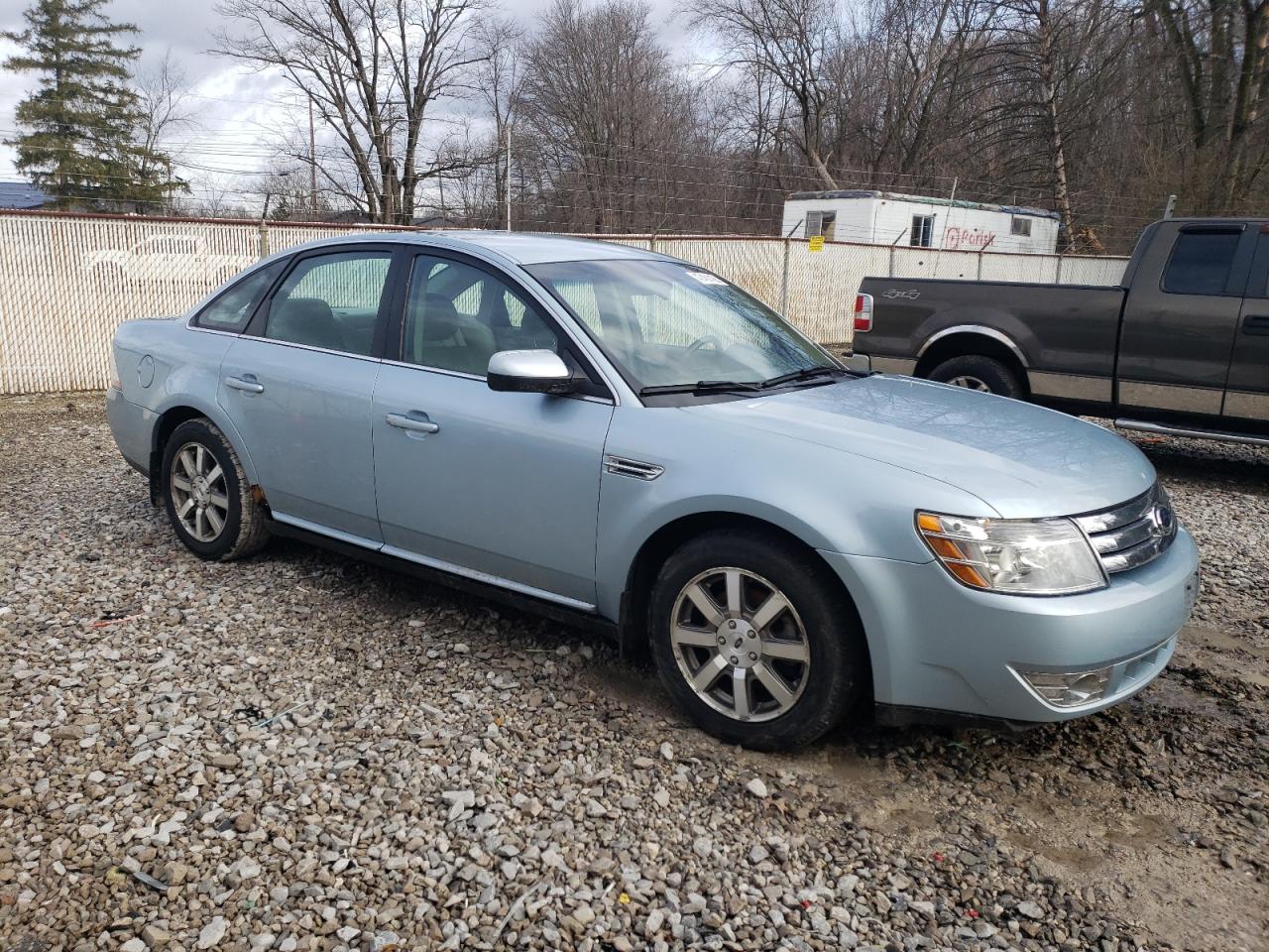 2008 Ford Taurus VIN 1FAHP24W48G179371 Copart auction photo, rear end / undercarriage damage thumbnail 4