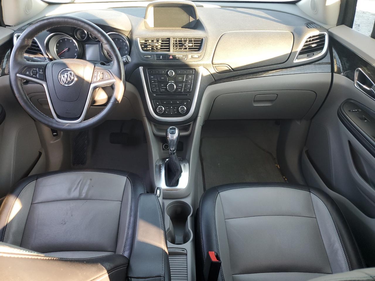 2015 Buick Encore VIN KL4CJCSB1FB267696 Copart auction photo, front end / side damage thumbnail 8