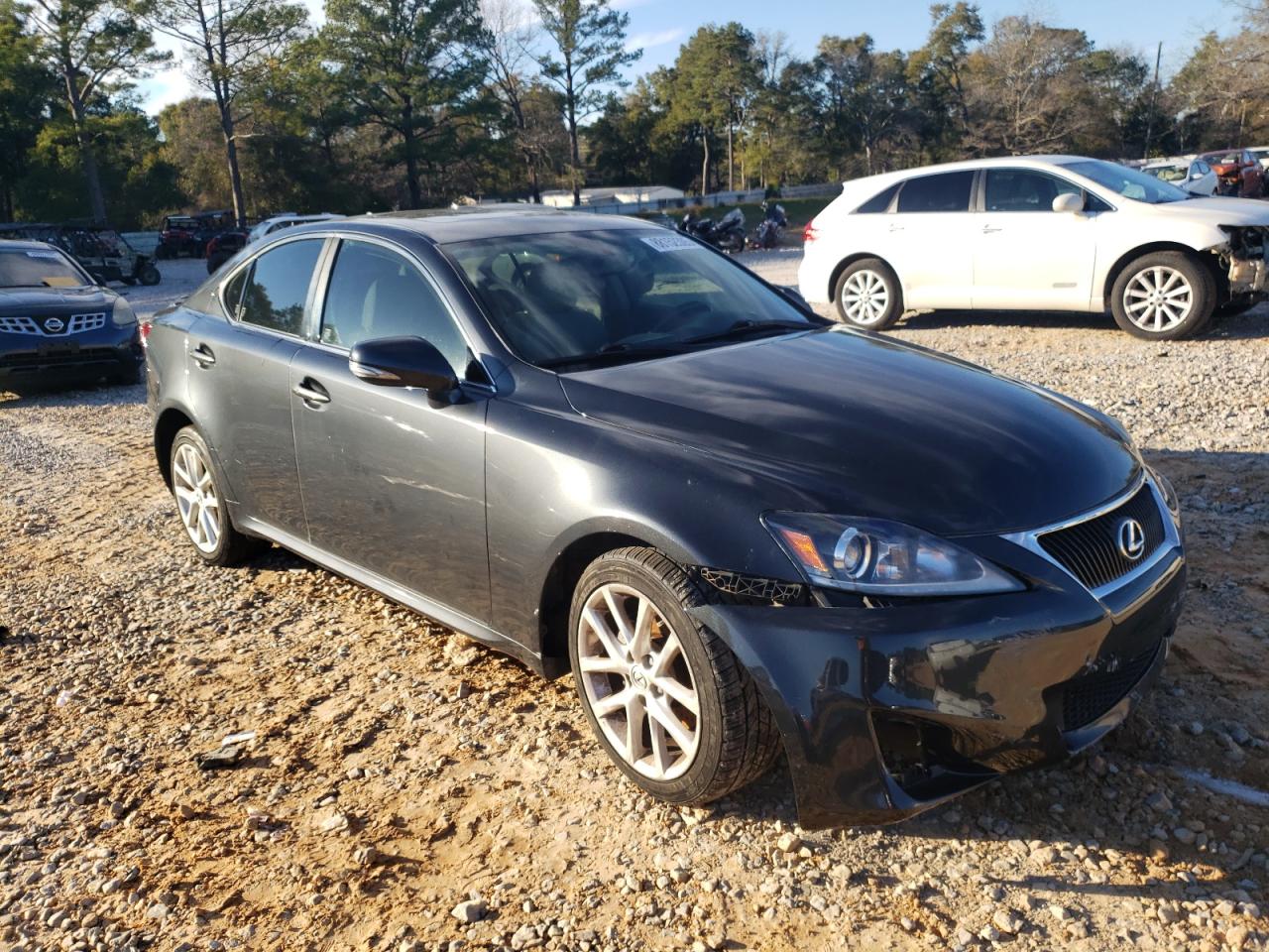 2011 Lexus IS VIN JTHCF5C29B5050230 Copart auction photo, front end / undercarriage damage thumbnail 4