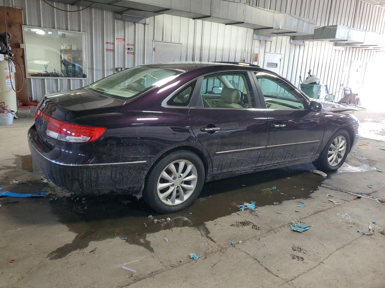 2006 Hyundai Azera VIN KMHFC46F16A119162 Copart auction photo, front end damage thumbnail 3