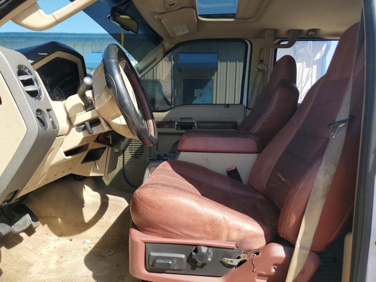 2009 Ford F250 VIN 1FTSW21R19EA37400 Copart auction photo, rear end / front end damage thumbnail 7