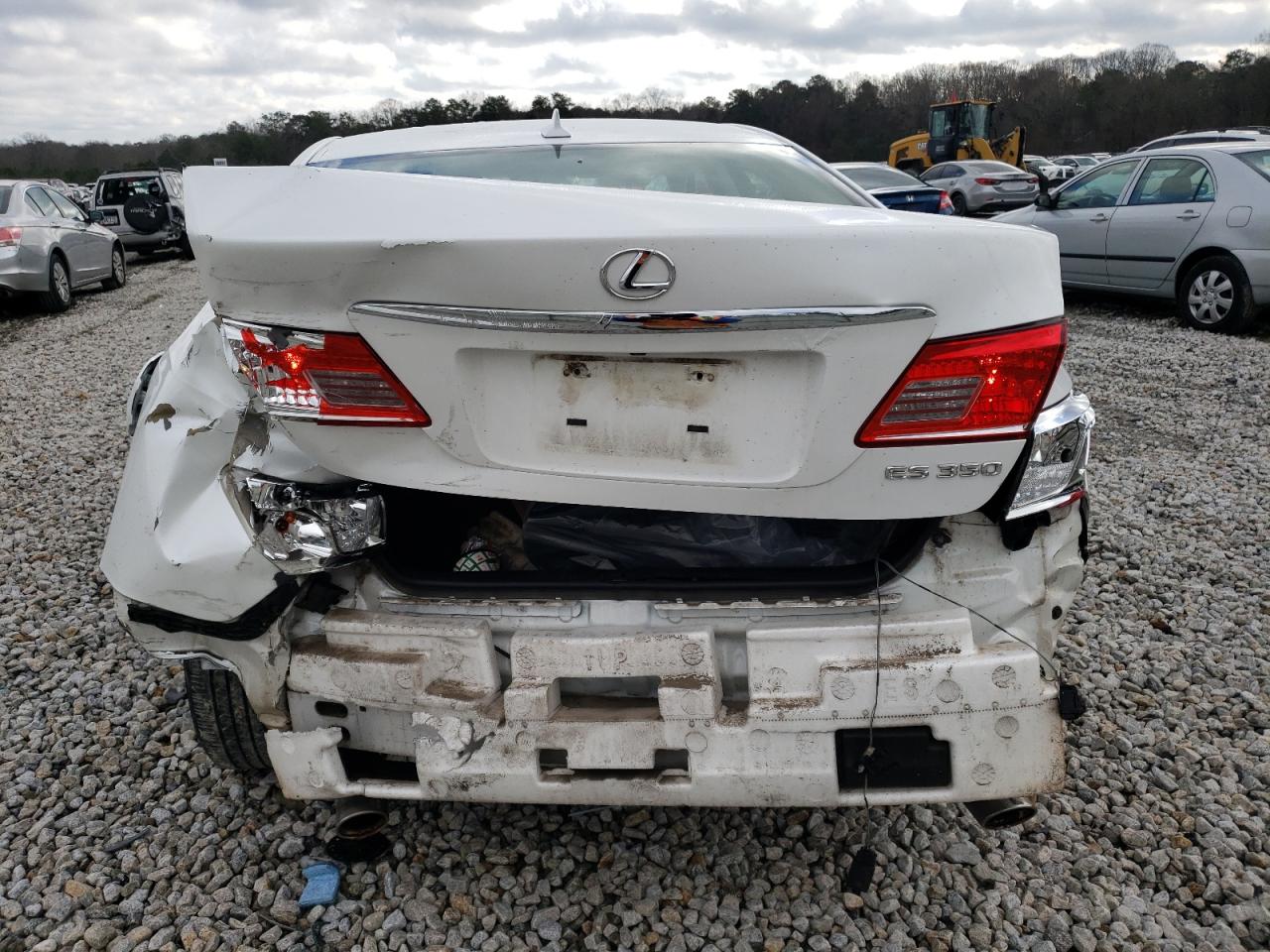 2011 Lexus ES VIN JTHBK1EG5B2454331 Copart auction photo, rear end damage thumbnail 6