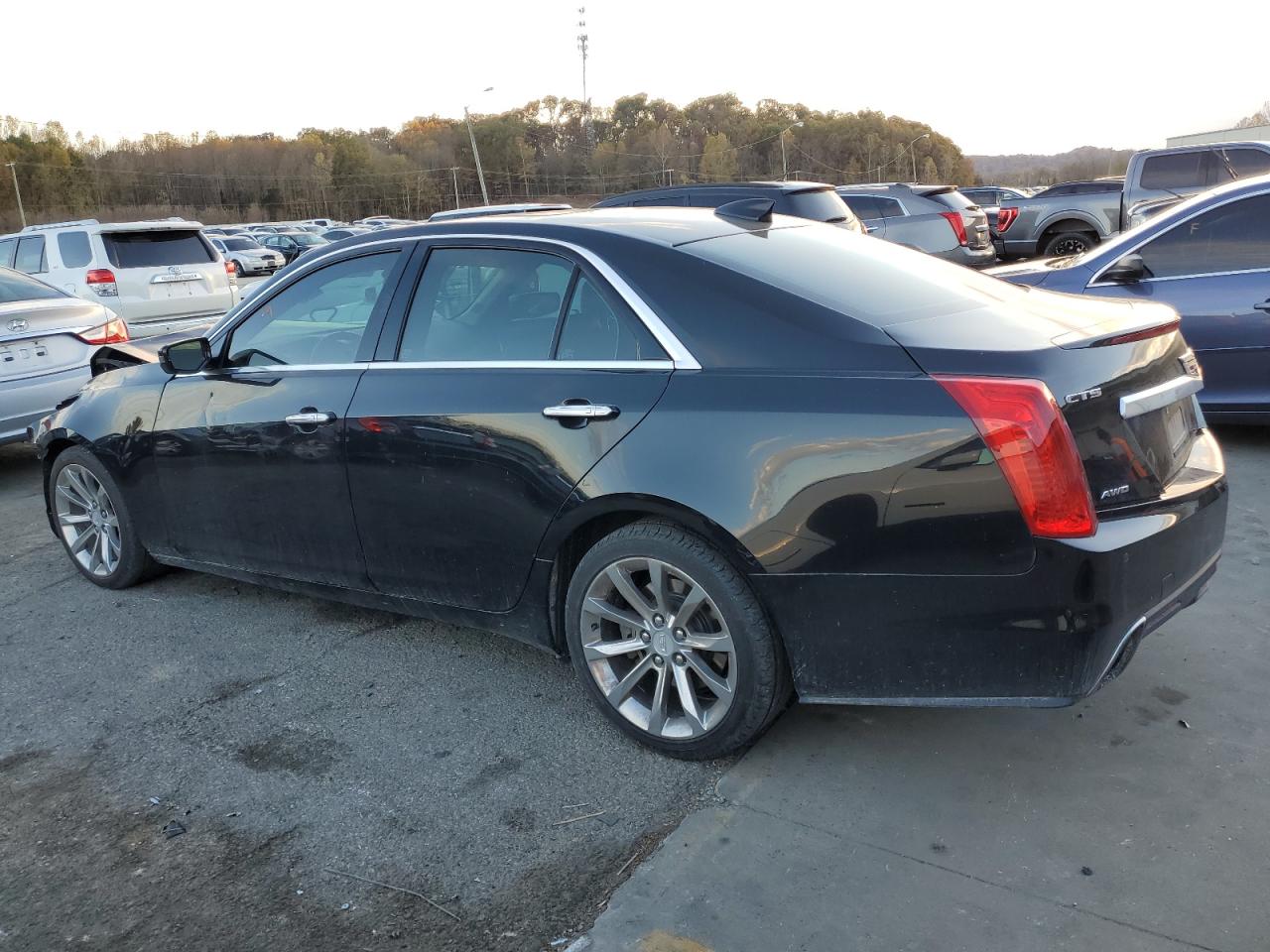 2018 Cadillac CTS VIN 1G6AX5SX9J0180333 Copart auction photo, front end damage thumbnail 2
