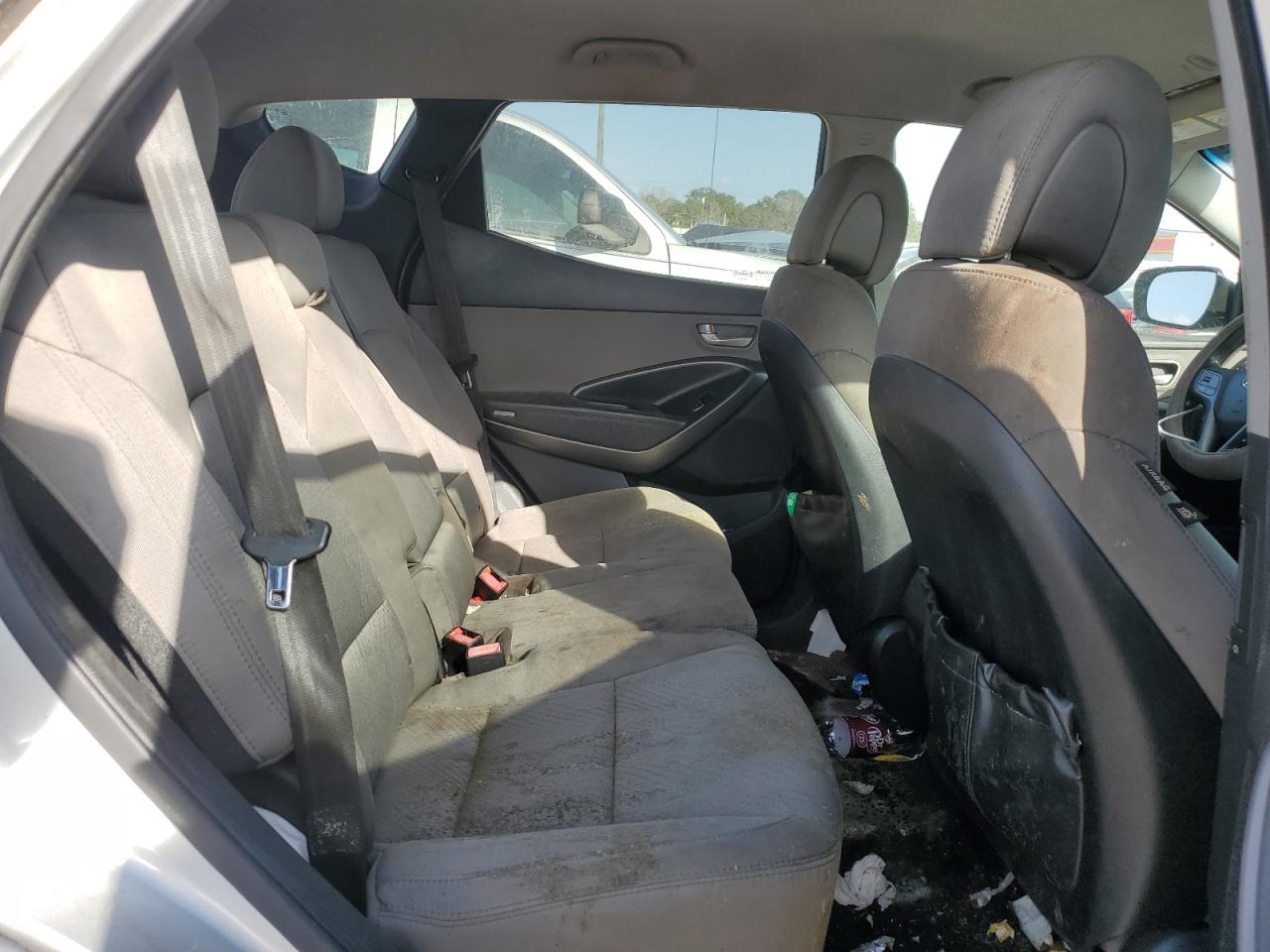 2013 Hyundai Santa Fe VIN 5XYZU3LB8DG014898 Copart auction photo, biohazard/chemical / rear end damage thumbnail 11
