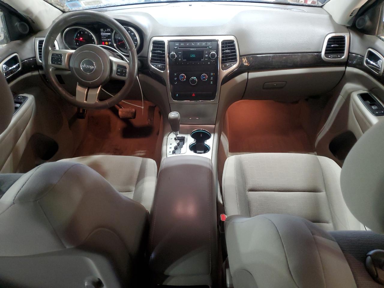 2012 Jeep Grand Cherokee VIN 1C4RJFAG5CC189654 Copart auction photo, rollover damage thumbnail 8
