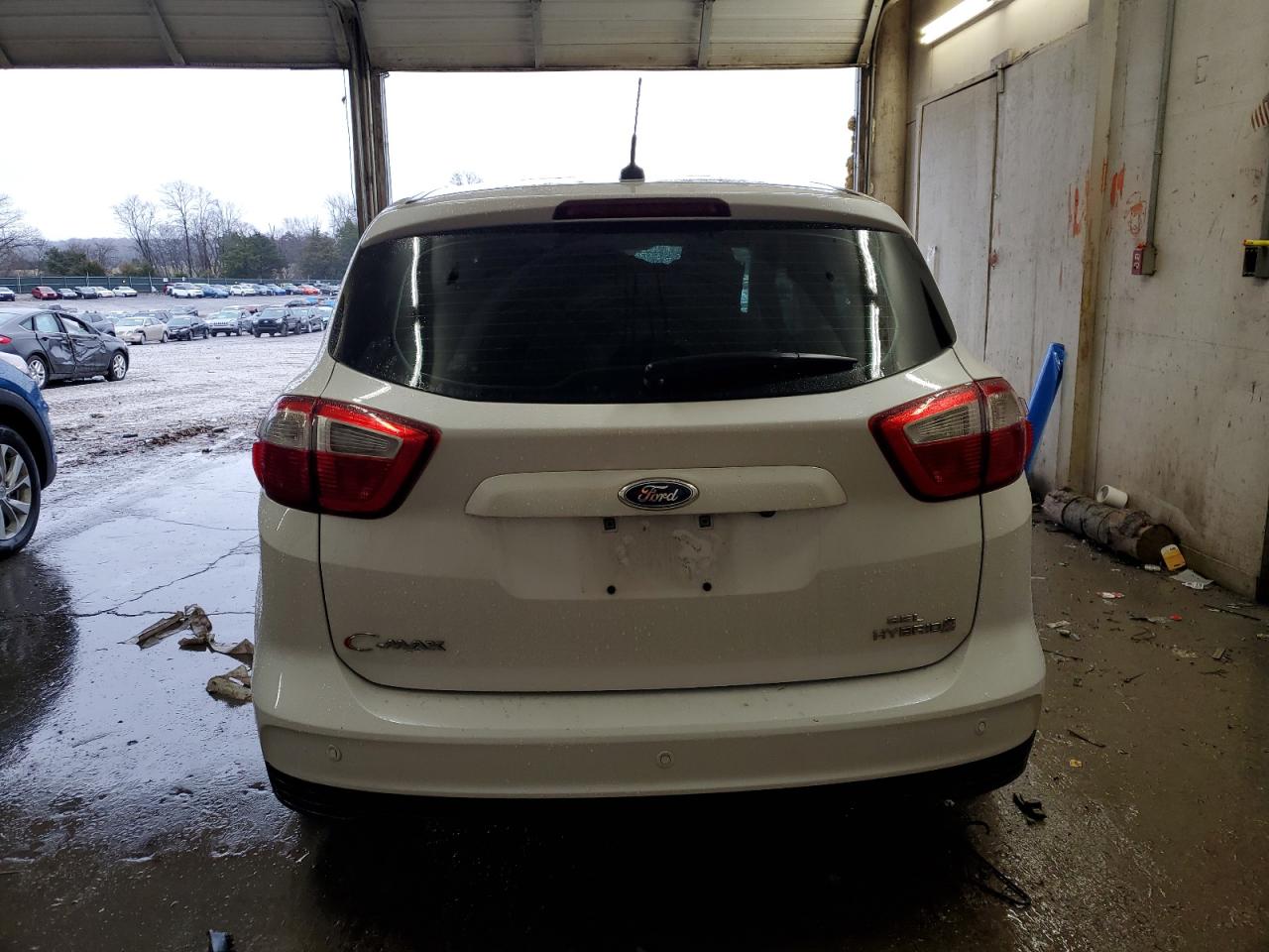 2013 Ford C-MAX VIN 1FADP5BU9DL537972 Copart auction photo, front end / side damage thumbnail 6