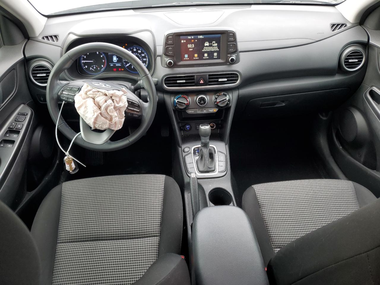 2021 Hyundai Kona VIN KM8K22AA2MU612863 Copart auction photo, front end damage thumbnail 8