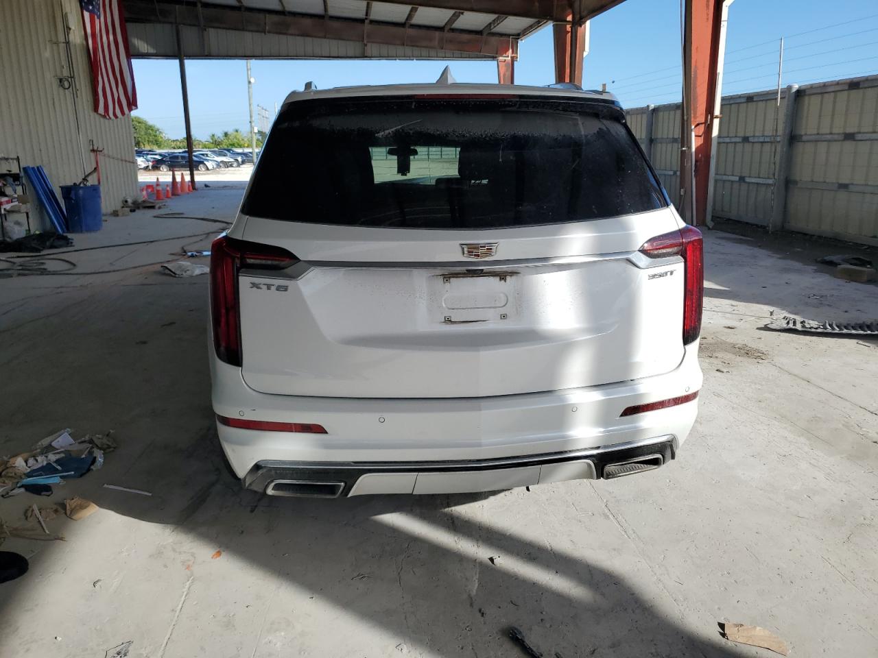 2022 Cadillac XT6 VIN 1GYKPAR4XNZ149691 Copart auction photo, front end damage thumbnail 6