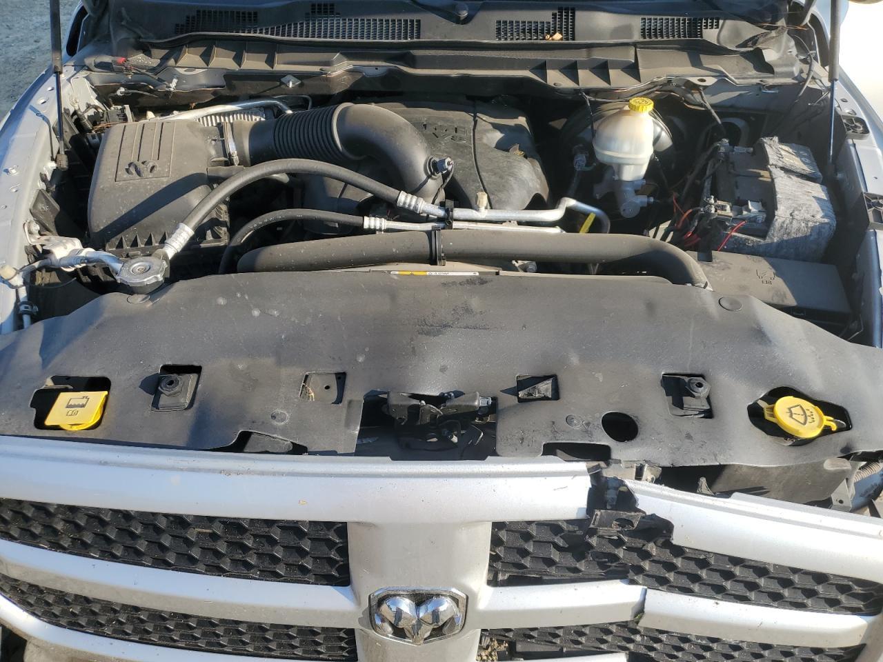 2016 RAM 1500 VIN 1C6RR6FT9GS362061 Copart auction photo, front end / top/roof damage thumbnail 12