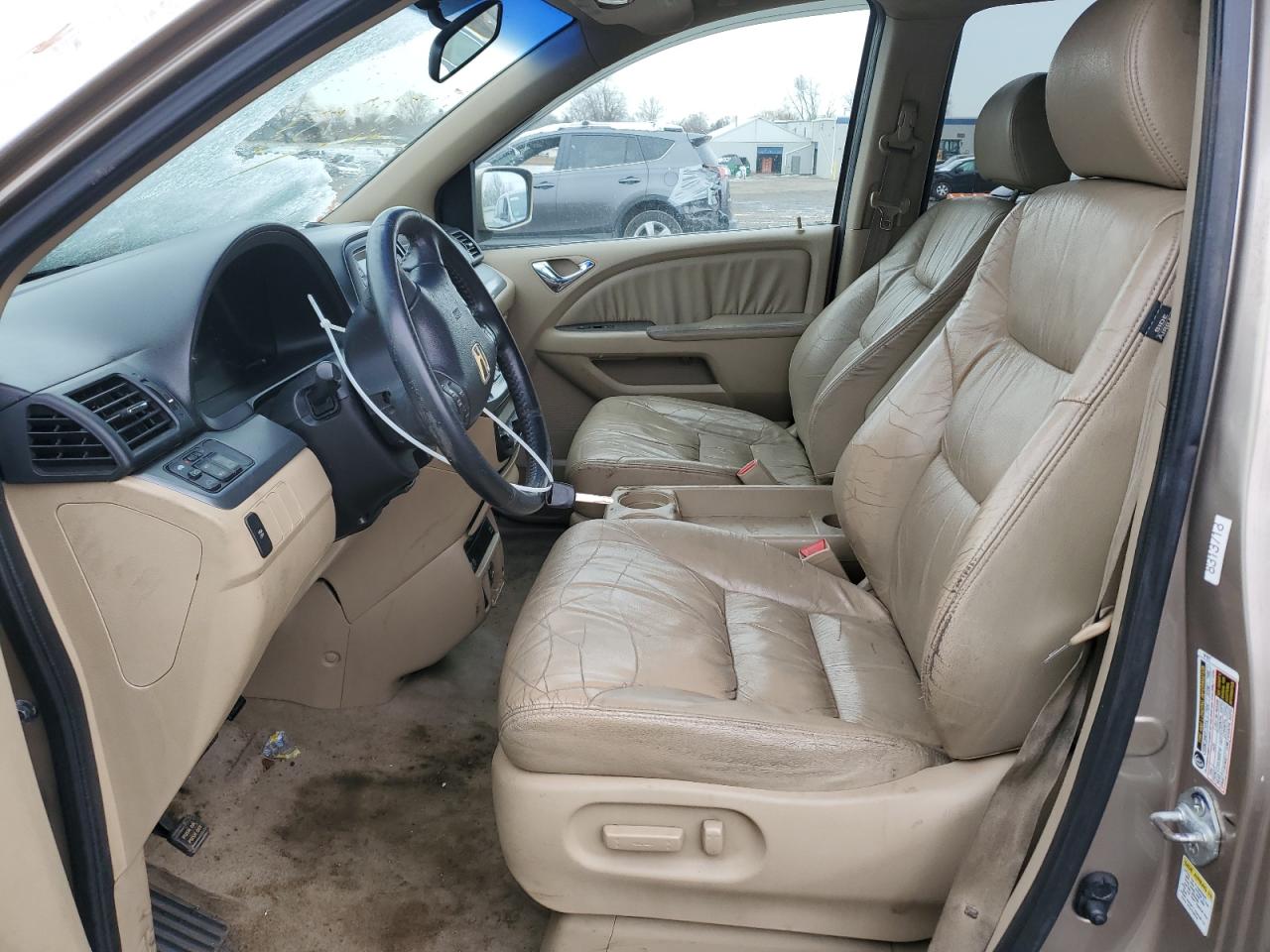 2007 Honda Odyssey VIN 5FNRL38747B119120 Copart auction photo, front end / rear end damage thumbnail 7