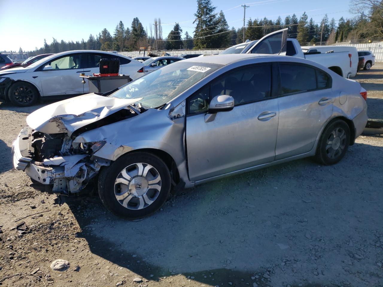 2012 Honda Civic VIN JHMFB4F23CS000103