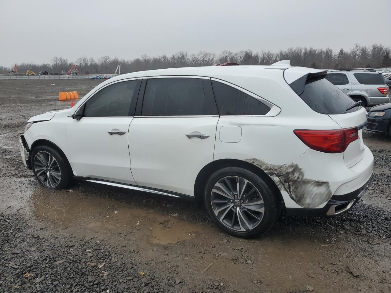 2020 Acura MDX VIN 5J8YD4H54LL047454 Copart auction photo, front end / rear end damage thumbnail 2
