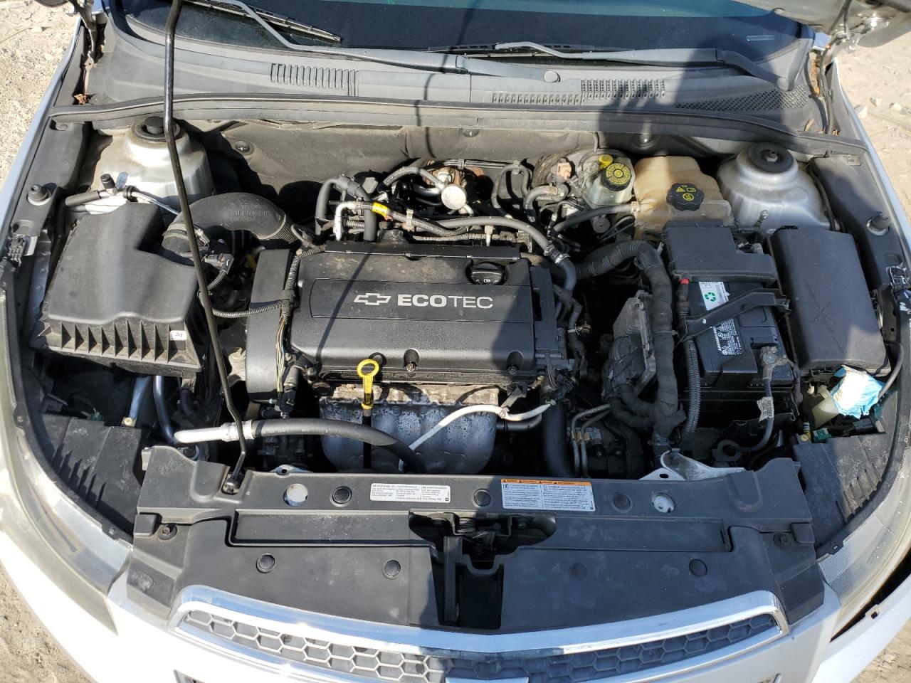2012 Chevrolet Cruze VIN 1G1PC5SH5C7345650 Copart auction photo, front end damage thumbnail 11