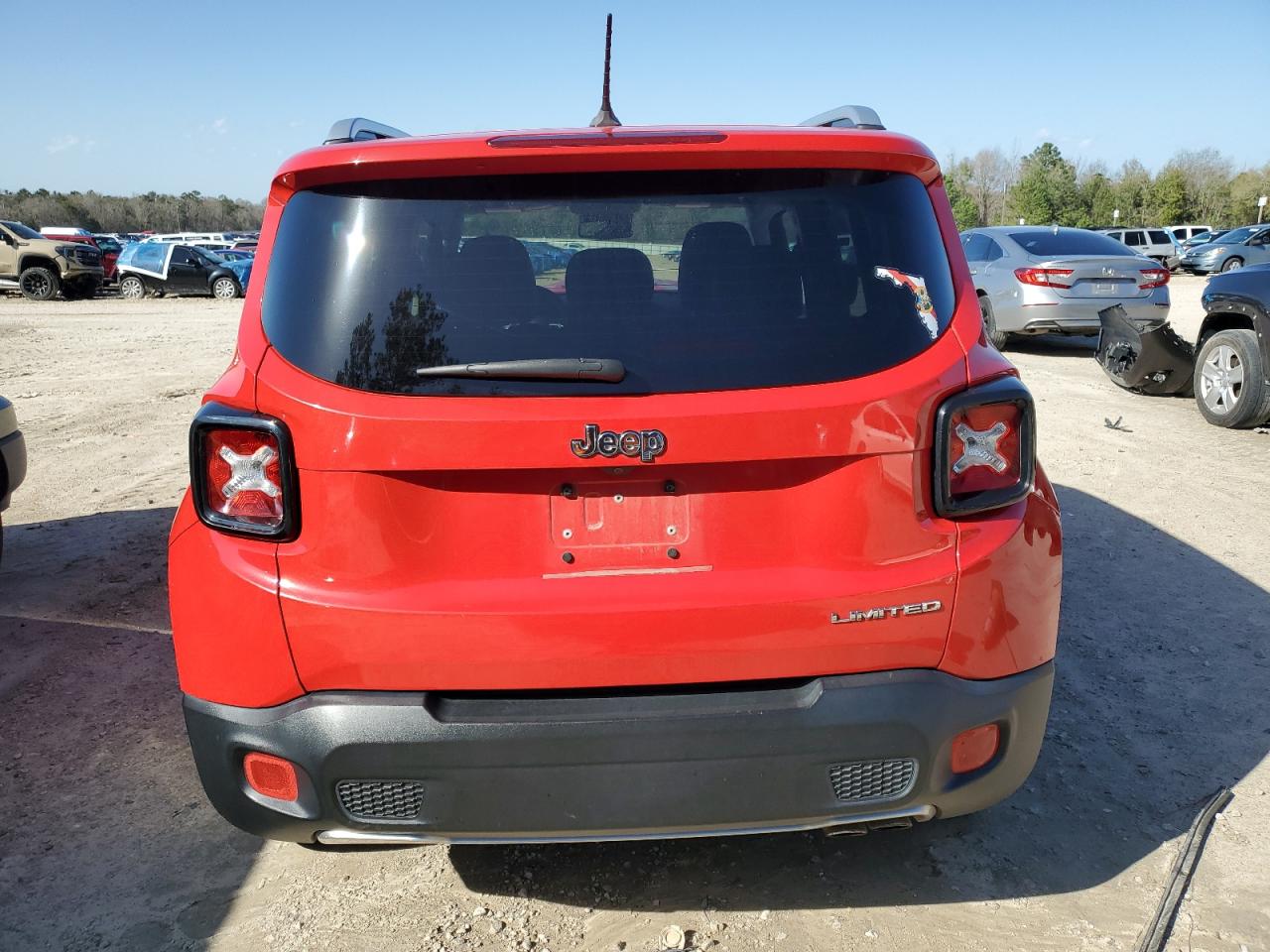 2016 Jeep Renegade VIN ZACCJADT3GPD67953 Copart auction photo, front end damage thumbnail 6