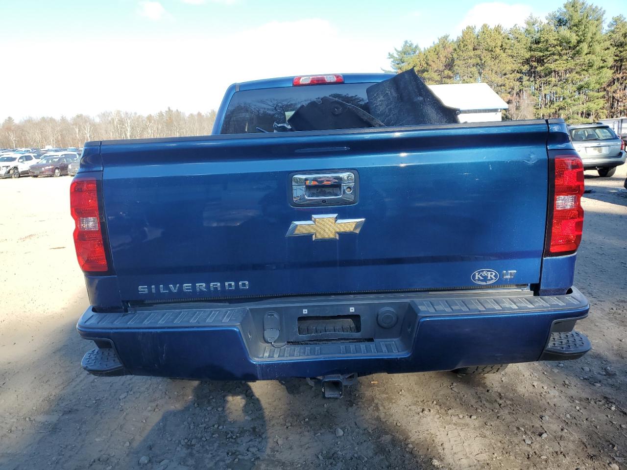2018 Chevrolet Silverado VIN 1GCVKREC9JZ254939 Copart auction photo, front end / side damage thumbnail 6