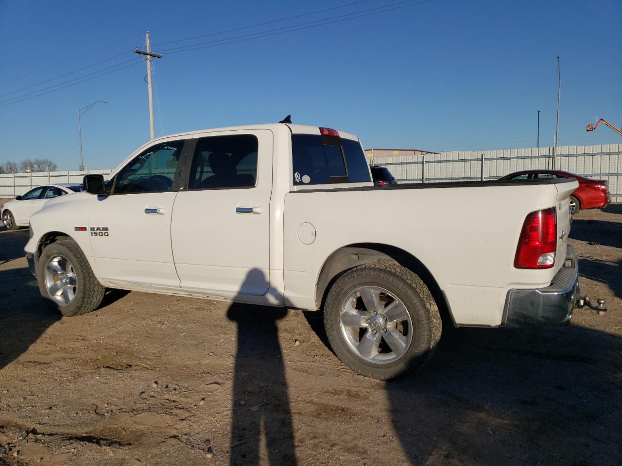 2016 RAM 1500 VIN 1C6RR7LM2GS111868 Copart auction photo, front end / hail damage thumbnail 2