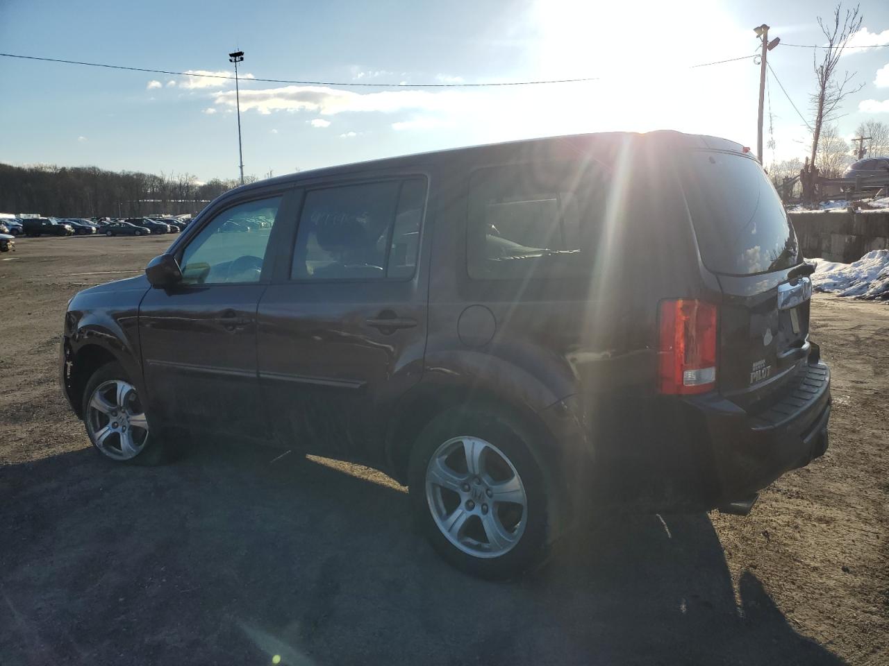2013 Honda Pilot VIN 5FNYF4H51DB019317 Copart auction photo, front end / minor dent/scratches damage thumbnail 2