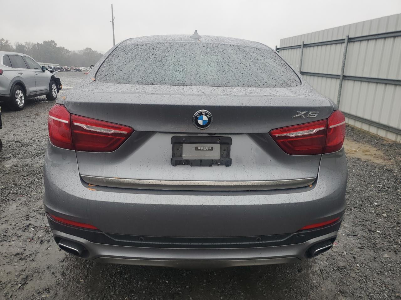 2018 BMW X6 VIN 5UXKU2C59J0X51050 Copart auction photo, water/flood / minor dent/scratches damage thumbnail 6