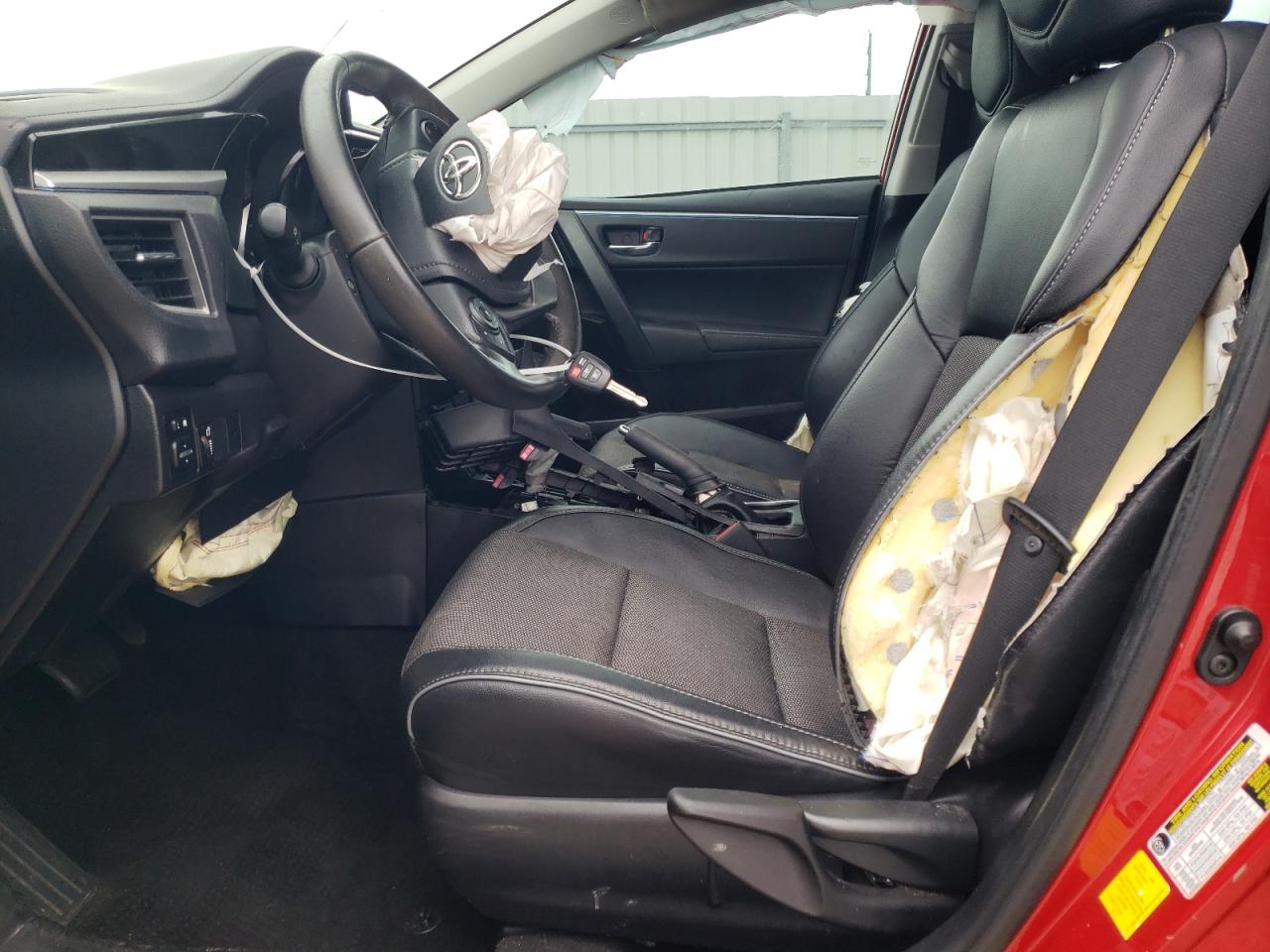 2016 Toyota Corolla VIN 2T1BURHE0GC712705 Copart auction photo, all over damage thumbnail 7