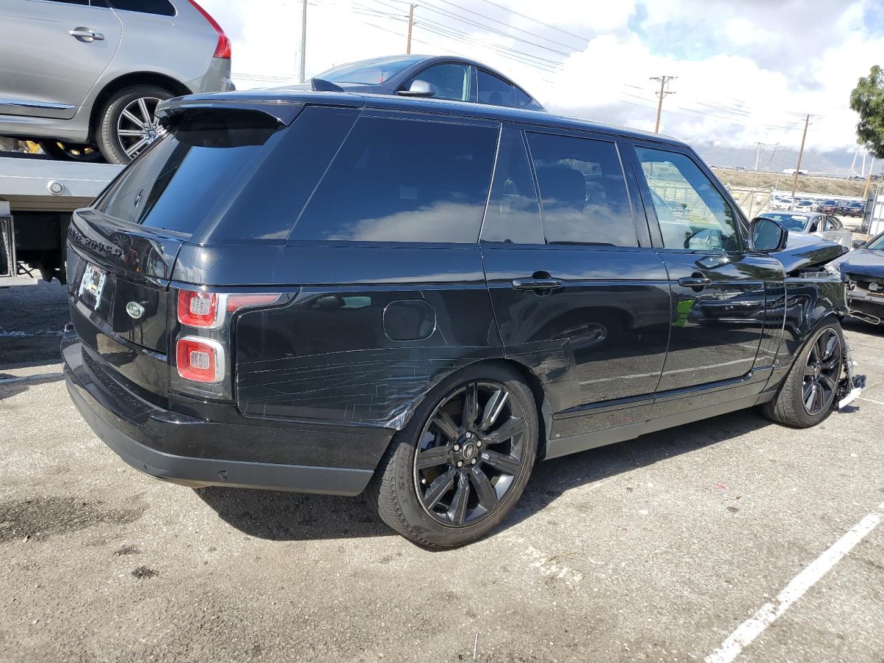 2022 Land Rover Range Rover VIN SALGS2RU3NA462850 Copart auction photo, front end damage thumbnail 3