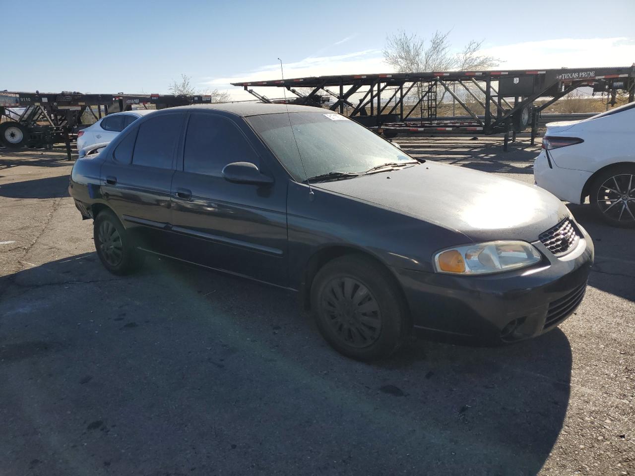 2002 Nissan Sentra VIN 3N1CB51D92L669656 Copart auction photo, rear end damage thumbnail 4