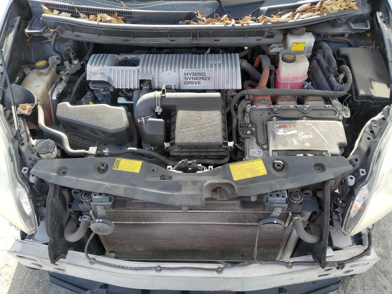 2012 Toyota Prius VIN JTDKN3DU2C1523897 Copart auction photo, front end damage thumbnail 12