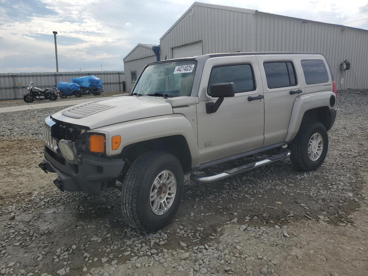 2007 Hummer H3 VIN 5GTDN13E578235062