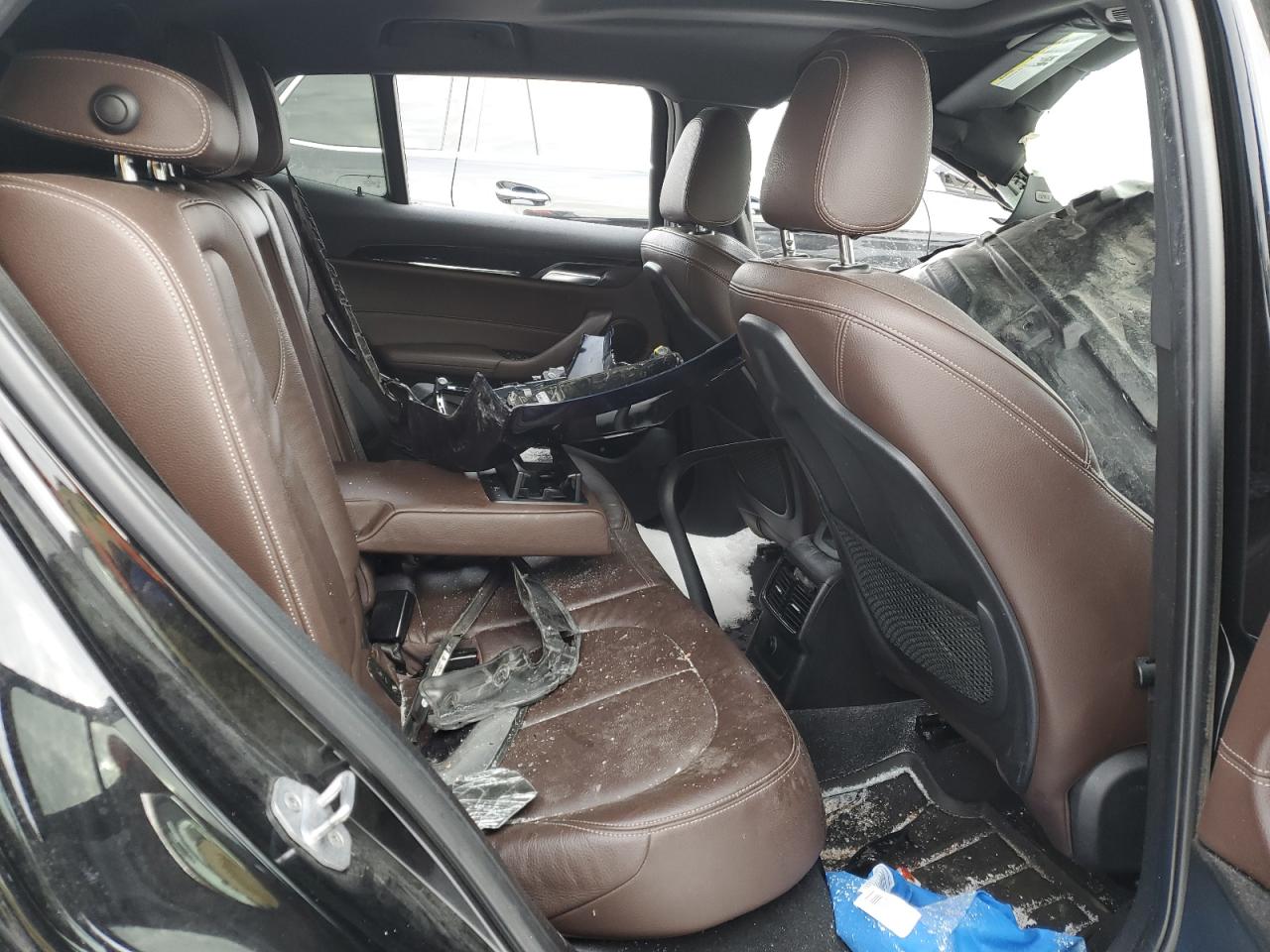 2018 BMW X2 VIN WBXYJ5C36JEF75295 Copart auction photo, top/roof / front end damage thumbnail 11